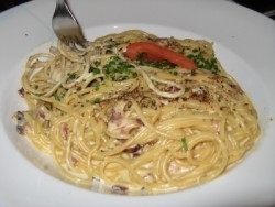 Foto: Spaghetti Carbonara © Ines Wehl/PIXELIO