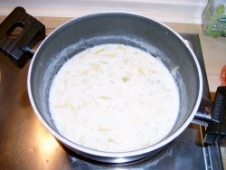 Lauchcremesuppe