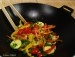 Tofu und Gemüse im Wok picture