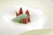Kokos- Pfefferminznudeln mit Erdbeeren picture