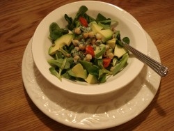 Kichererbsensalat mit Avokado