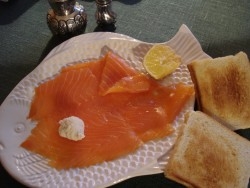 Lachs mit Meerrettich