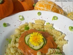 Pasta mit Kürbissauce - www.pixelio.de