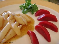 Schwarzwurzeln in Zitronensoße