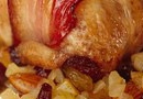 Gefüllte Wachteln mit Trockenfrüchten