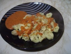 Penne à la crème 
