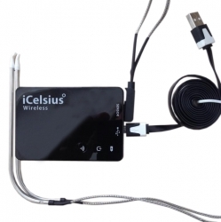 BBQ Thermometer iCelsius macht das Smartphone zum Grillhelfer