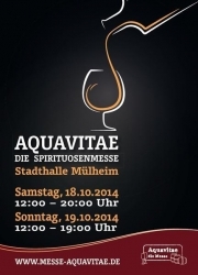 Aquavitae: Spirituosenmesse im Oktober