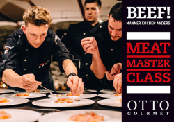 Alles übers Fleisch: Meat Master Class von Otto Gourmet und Beef!