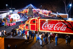Bielefeld: Coca-Cola Weihnachtstrucks feiern Comeback