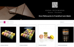 Zuckersüß: Frankfurter Pâtisserie Anna Reckmann jetzt mit neuer Homepage
