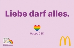 Vielfalt: McDonald's feiert den CSD in Köln