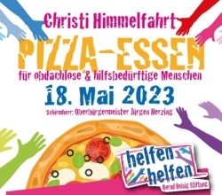 Aschaffenburg: Bernd Reisig veranstaltet Pizza-Essen für Obdachlose