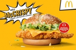 Knusprig: McDonald's präsentiert den McCrispy